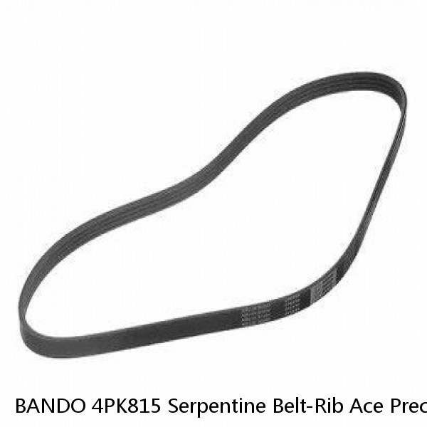 BANDO 4PK815 Serpentine Belt-Rib Ace Precision Engineered V-Ribbed Belt  (Fits: Toyota)
