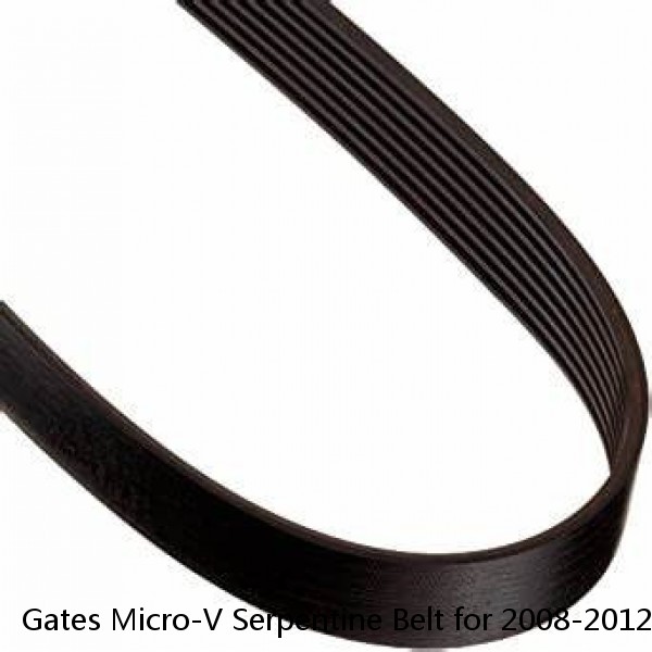 Gates Micro-V Serpentine Belt for 2008-2012 Mitsubishi Lancer 2.0L 2.4L L4 iw #1 small image