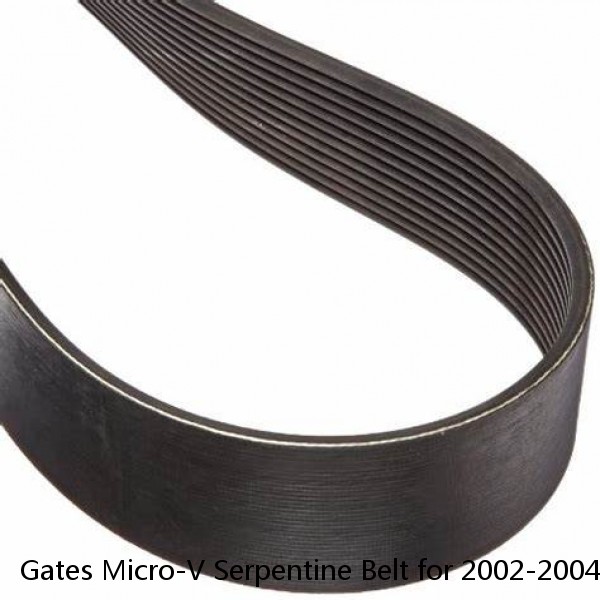 Gates Micro-V Serpentine Belt for 2002-2004 Chevrolet Silverado 1500 4.3L V6 gq #1 small image