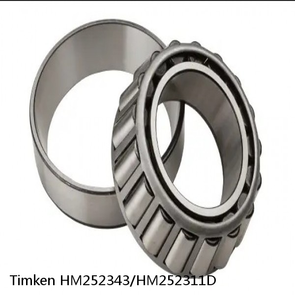 HM252343/HM252311D Timken Tapered Roller Bearing Assembly #1 image