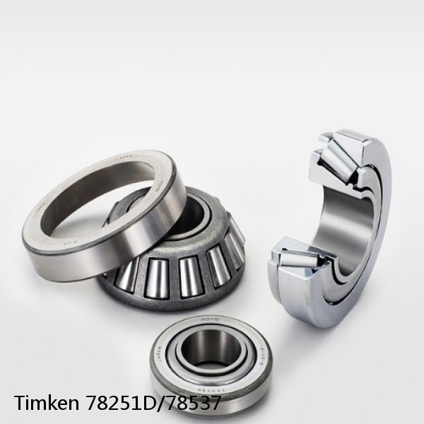 78251D/78537 Timken Tapered Roller Bearings #1 image