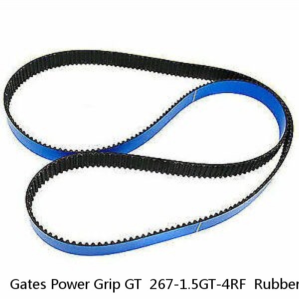 Gates Power Grip GT  267-1.5GT-4RF  Rubber Timing Gear Belt 3/16" Width   #1 image